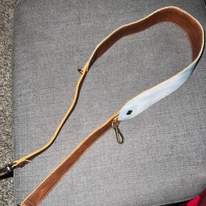 Nena & Co crossbody utility strap in cafe